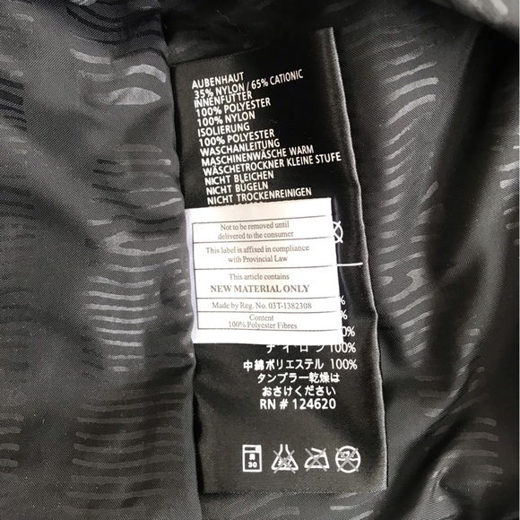 Large Snowboard jacket insulated purple Holden with snow skirt pit zips - Picture 11 of 16